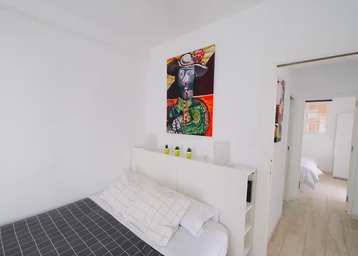 Penthouse Center Private Terrace Wifi شقة مالقة